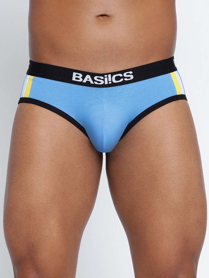 men color block hipster briefs