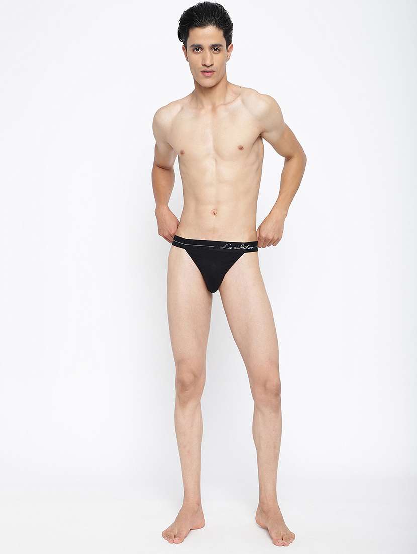 men pack of 3 printed thongs briefs - 22295068 -  Standard Image - 3