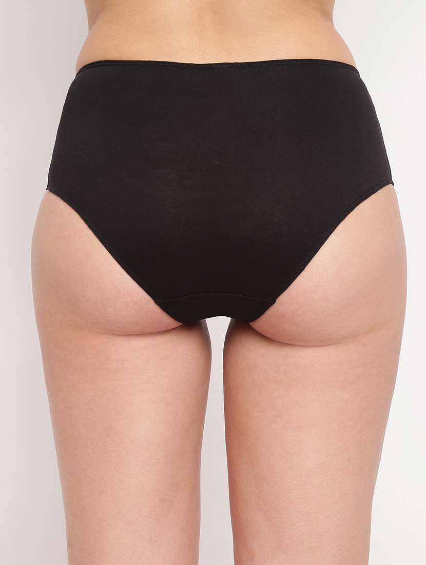 women pack of 5 solid mid rise panty - 22295307 -  Standard Image - 3