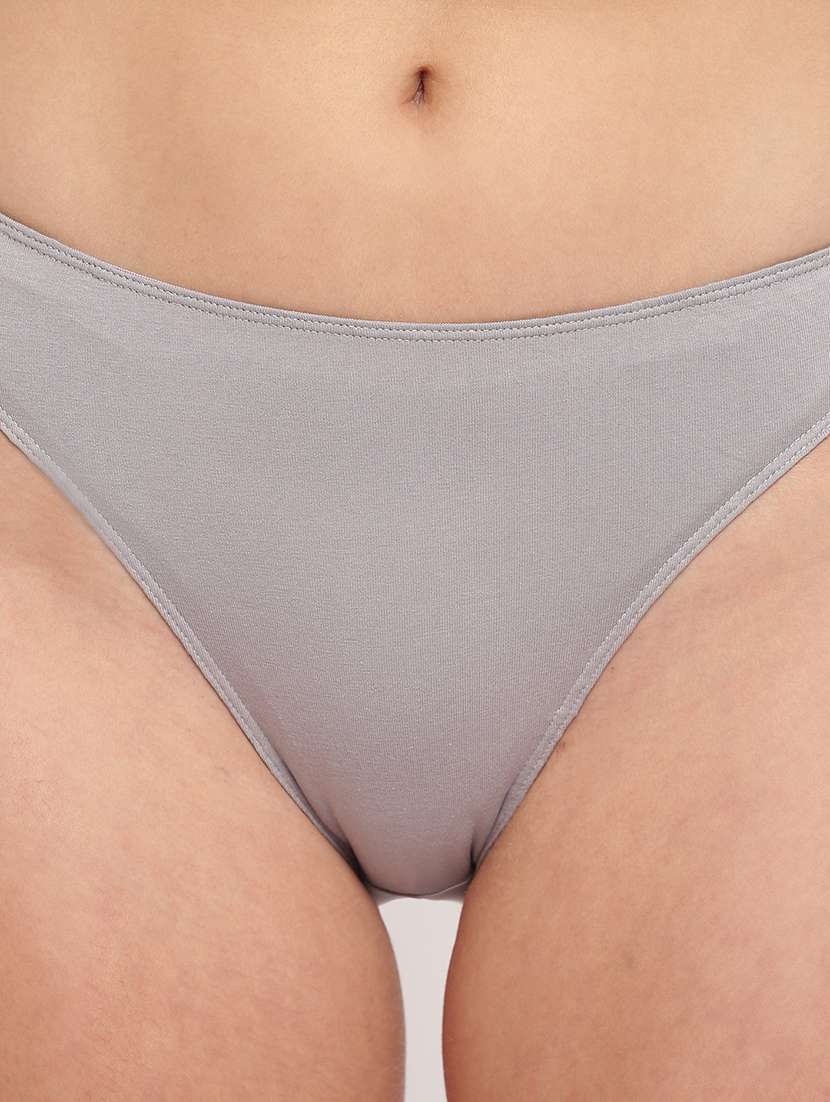 women pack of 3 solid panty - 22295309 -  Standard Image - 5