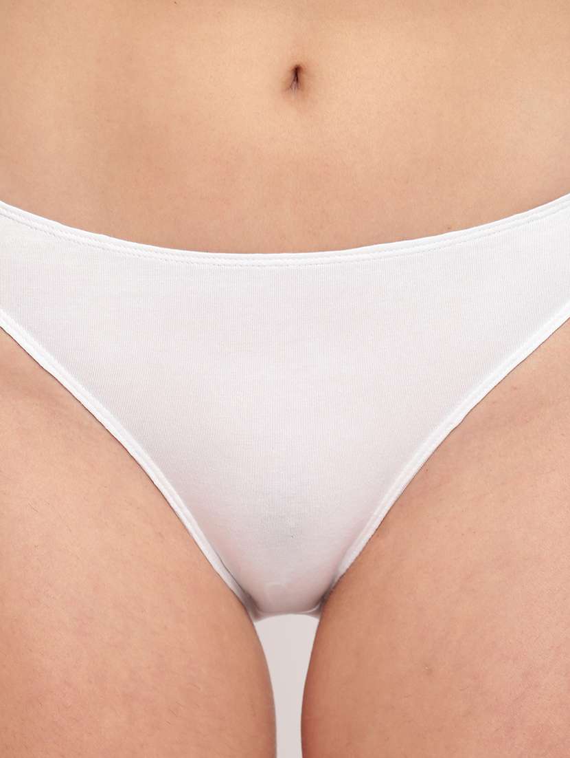 women pack of 3 solid panty - 22295310 -  Standard Image - 5