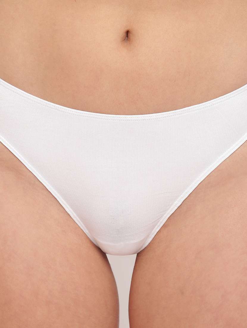 women pack of 3 solid low rise panty - 22295314 -  Standard Image - 5