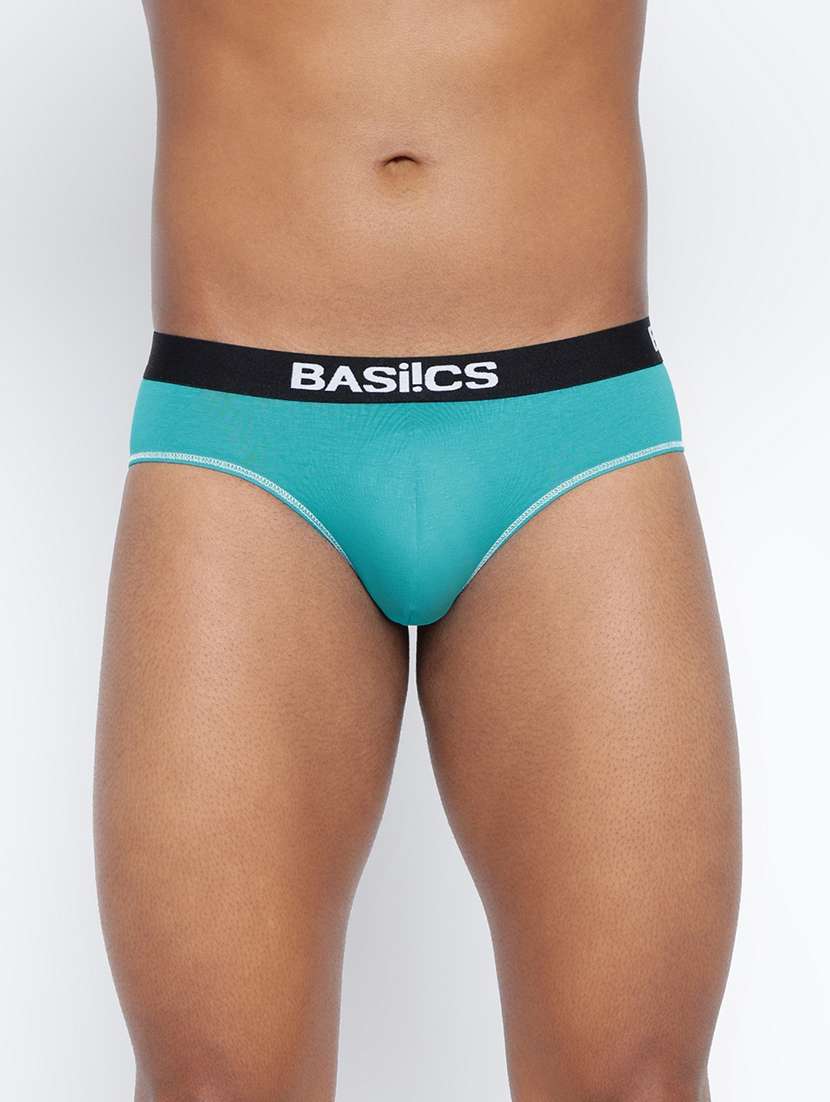 men solid low rise hipster brief