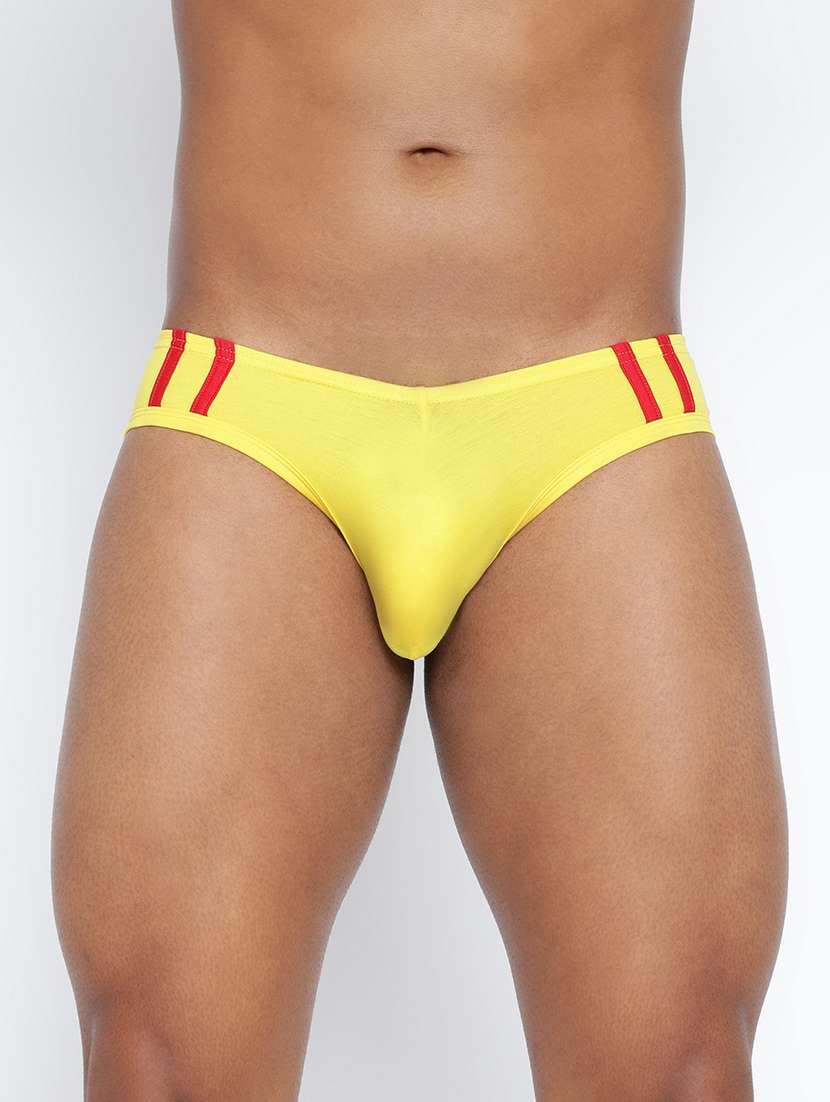 men striped low rise hipster brief