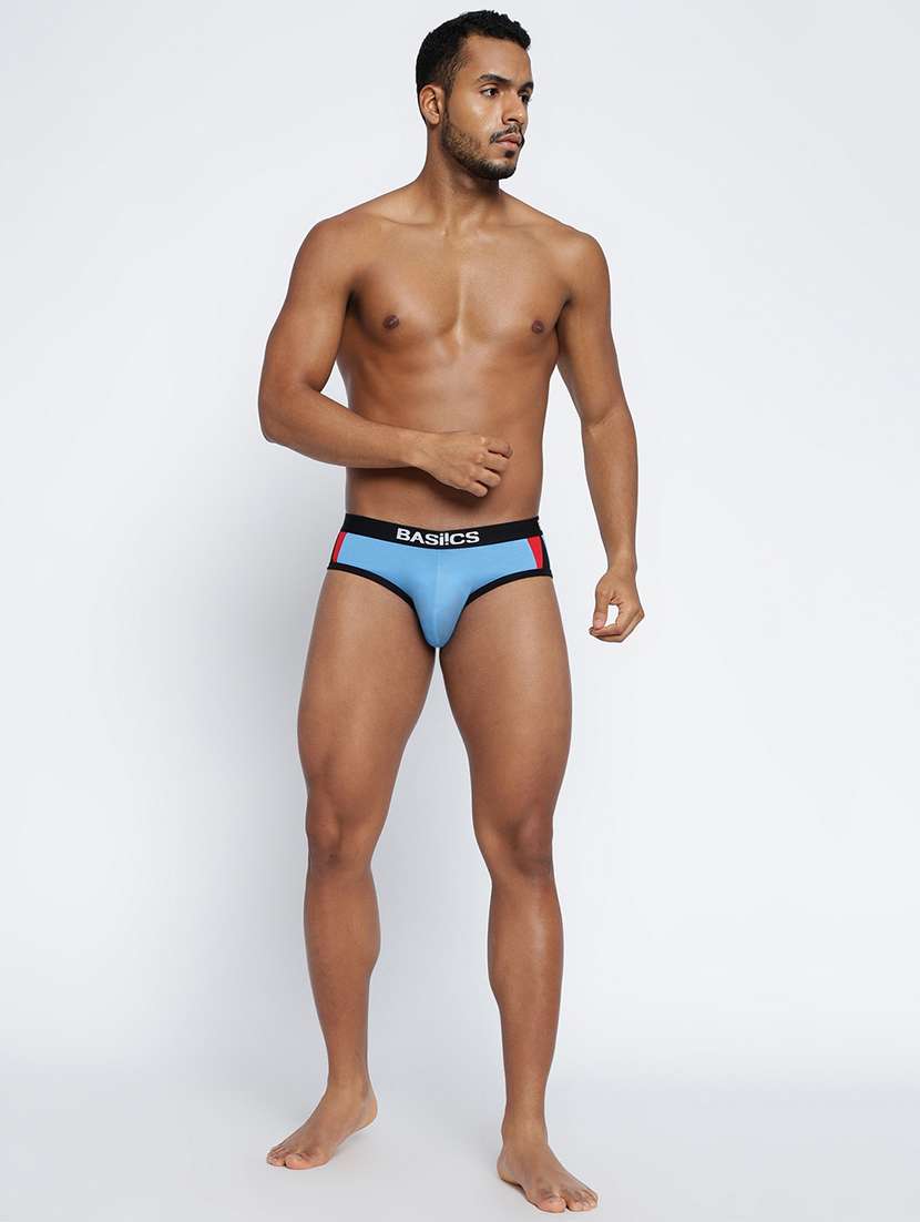 men color block low rise hipster brief - 22295359 -  Standard Image - 3