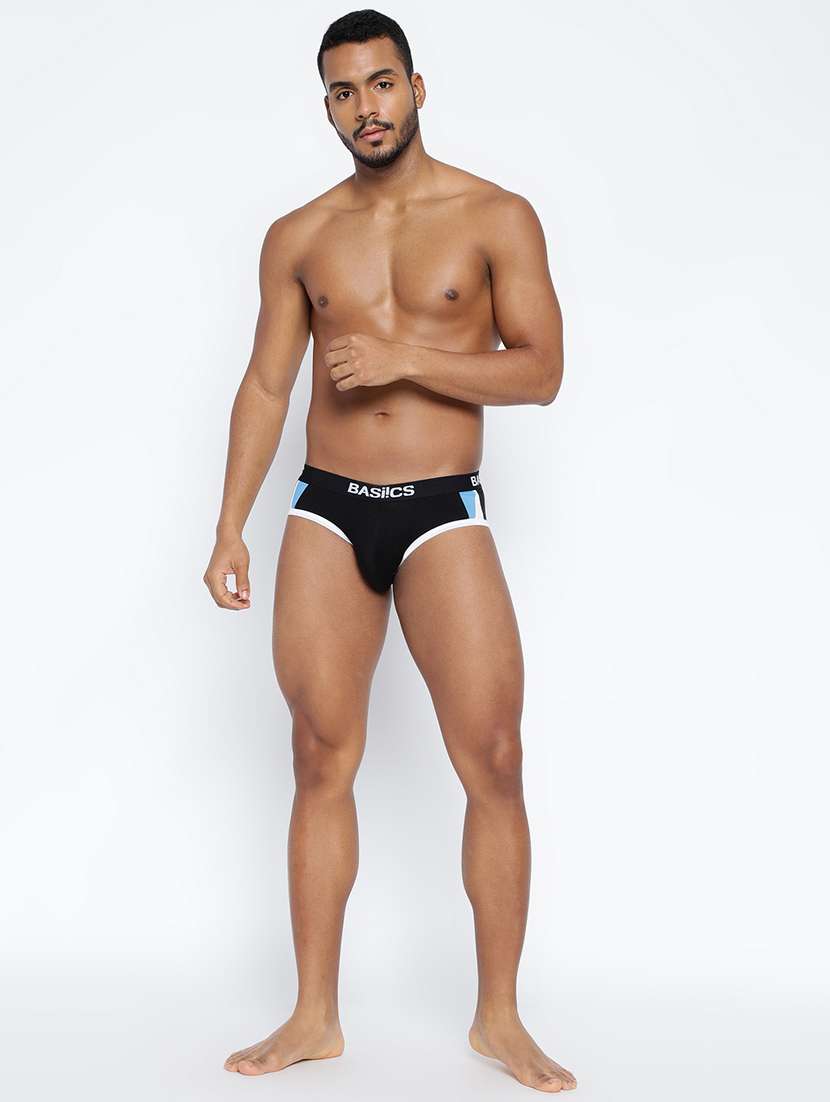 men color block low rise hipster brief - 22295360 -  Standard Image - 3