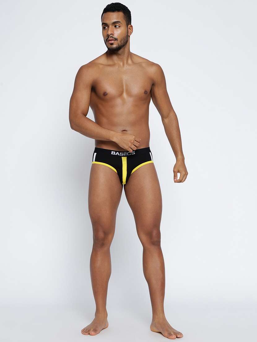 men color block low rise hipster brief - 22295366 -  Standard Image - 3