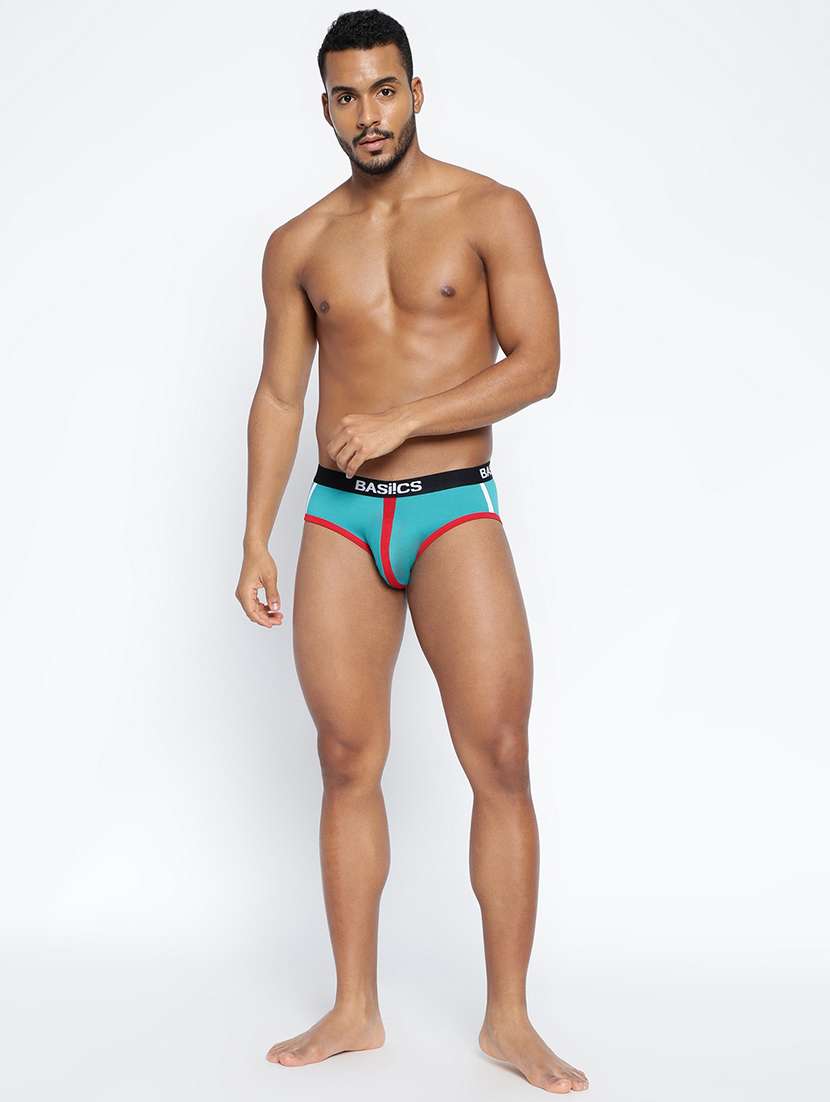 men color block low rise hipster brief - 22295368 -  Standard Image - 3