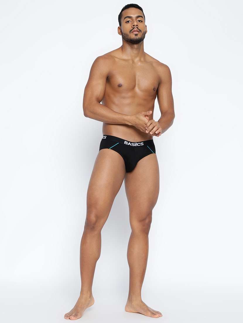 men solid low rise hipster brief - 22295372 -  Standard Image - 3