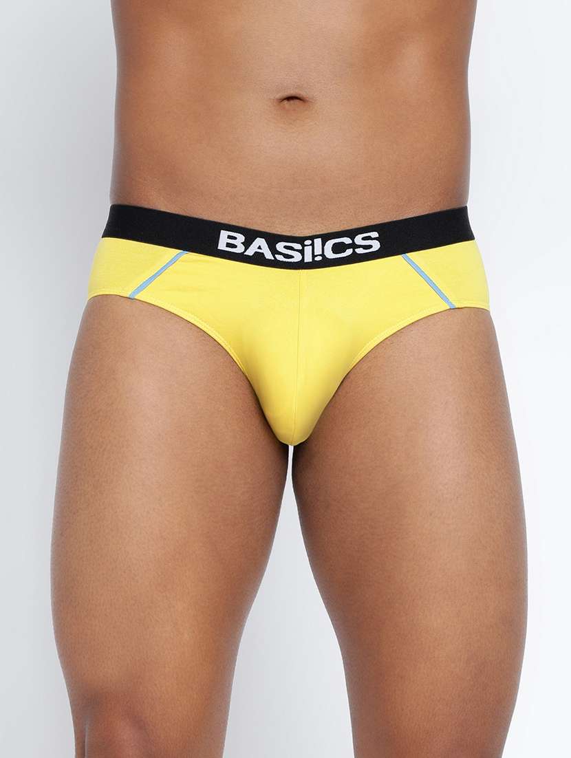 men solid low rise hipster brief