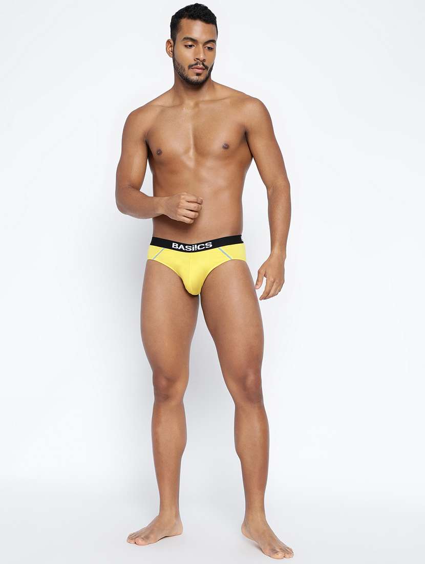 men solid low rise hipster brief - 22295376 -  Standard Image - 3