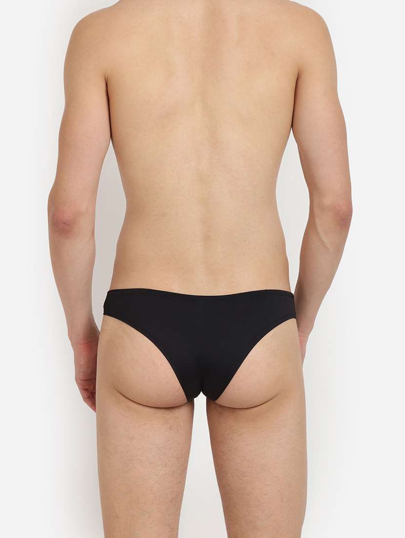 men solid low rise hipster brief - 22295382 -  Standard Image - 3