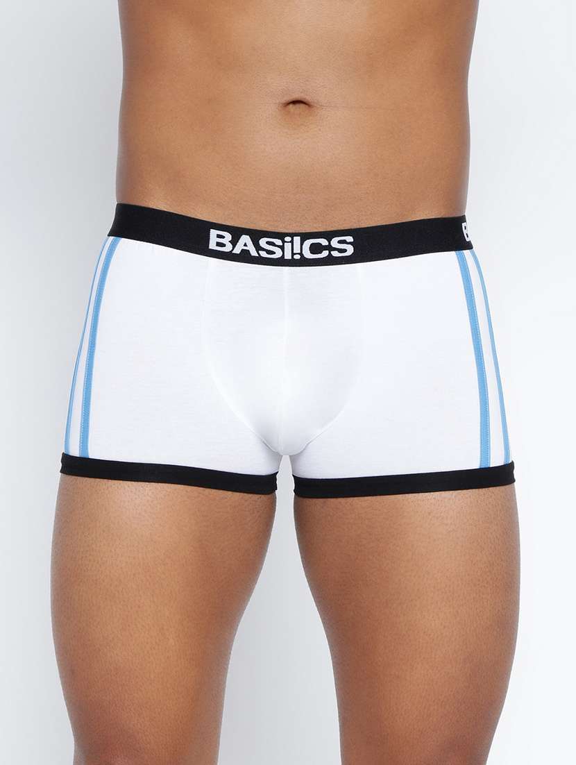 men striped low rise trunk brief