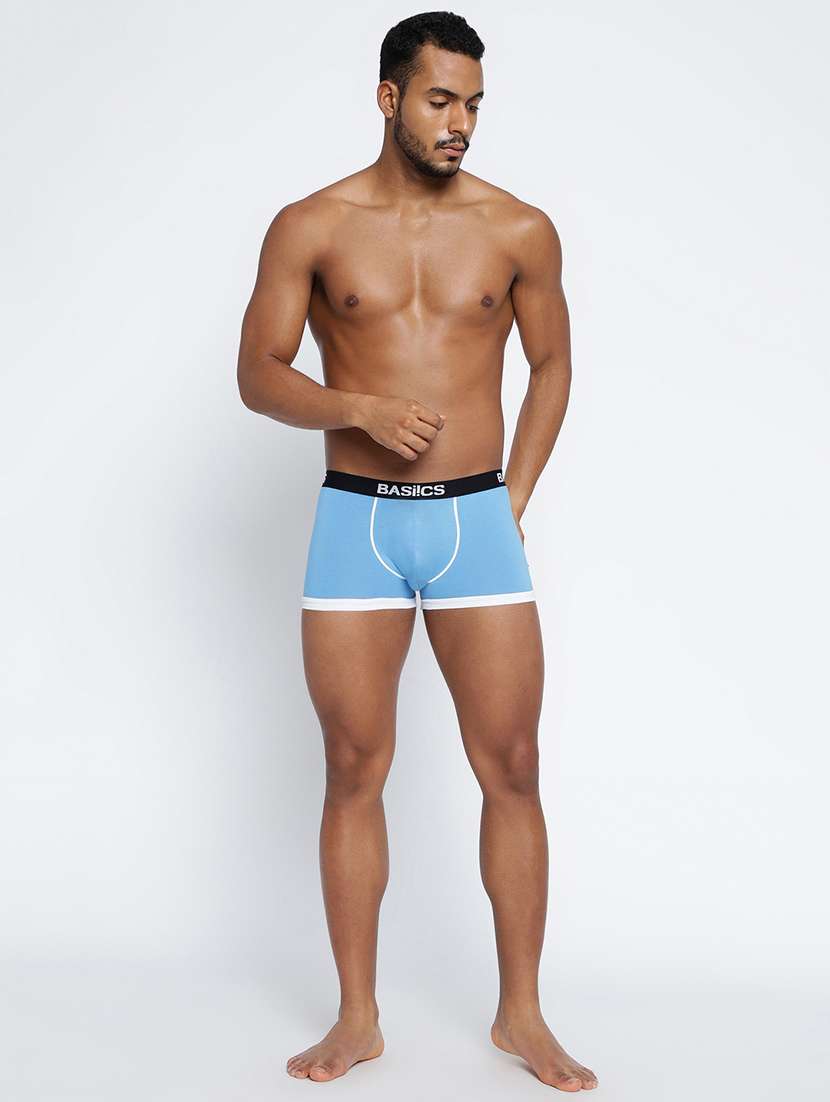 men solid low rise trunk brief - 22295407 -  Standard Image - 3