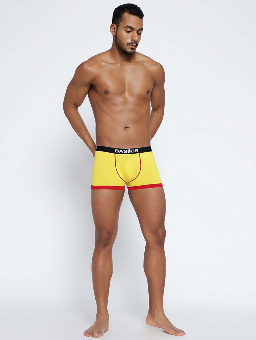 men solid low rise trunk brief - 22295412 -  Standard Image - 3