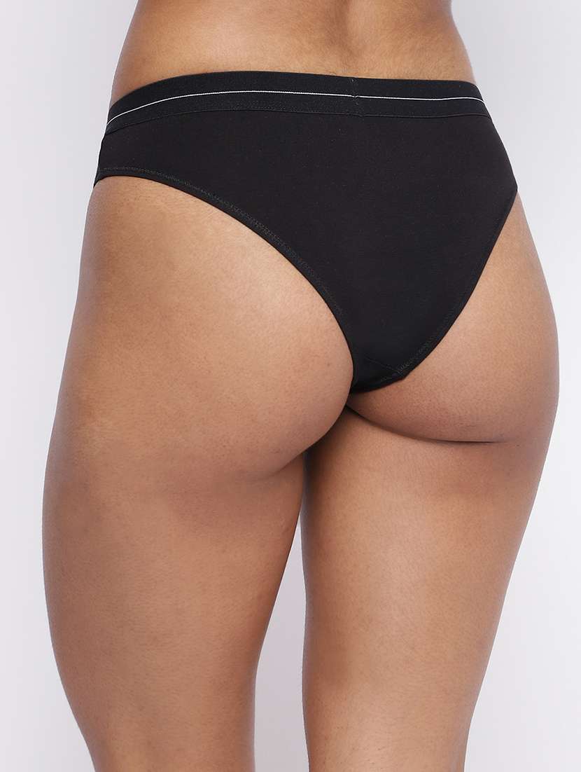 women solid low rise bikni panty - 22295727 -  Standard Image - 3