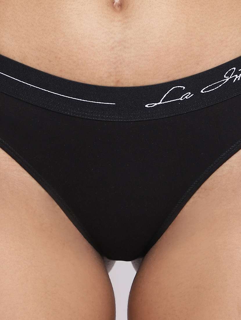 women pack of 2 solid low rise panty - 22295735 -  Standard Image - 5