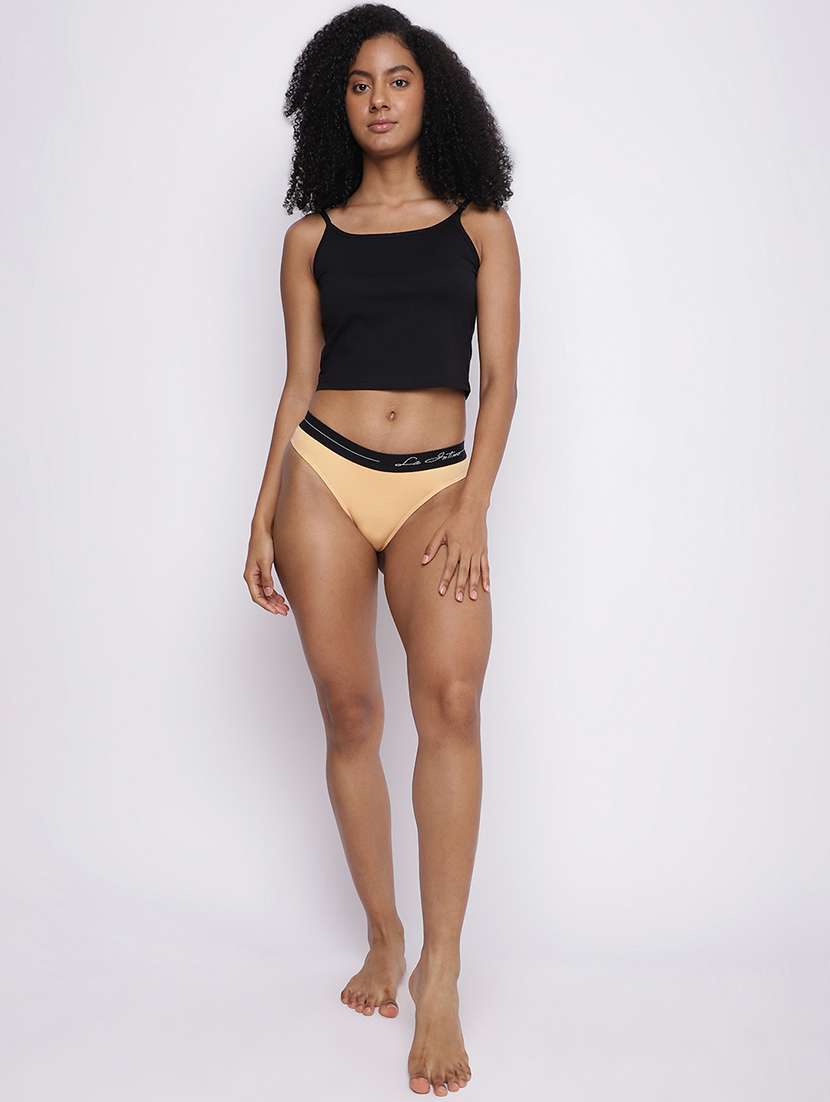 women pack of 2 solid low rise panty - 22295738 -  Standard Image - 5