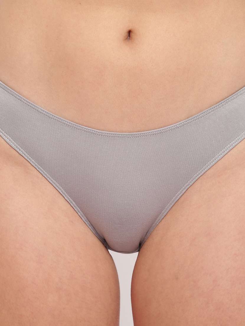 women pack of 3 solid low rise panty - 22295772 -  Standard Image - 5