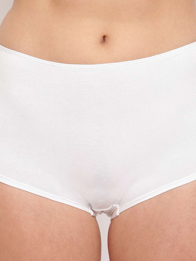 women pack of 3 solid mid rise panty - 22295777 -  Standard Image - 5