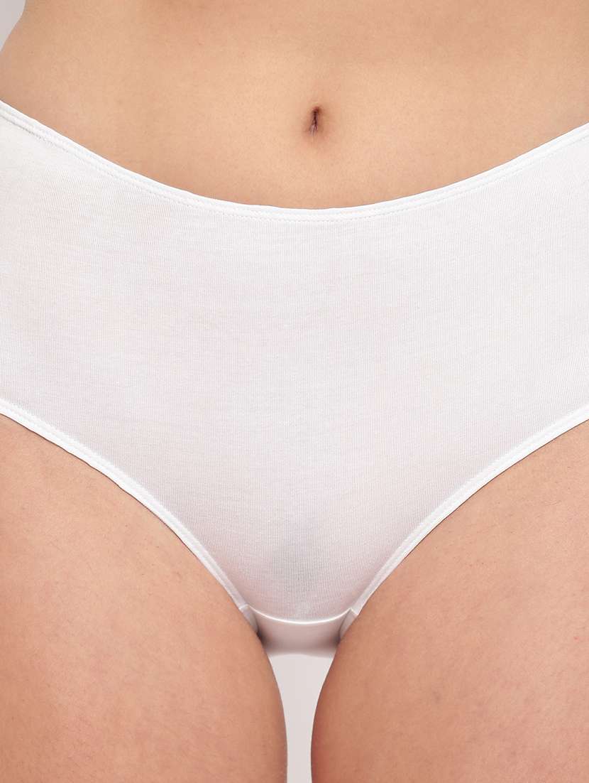 women pack of 3 solid mid rise panty - 22295783 -  Standard Image - 5