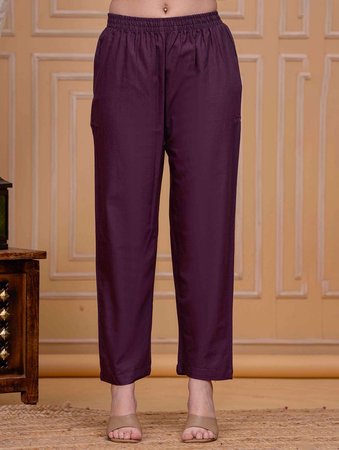 women printed sleeveless kurta pant set - 22295834 -  Standard Image - 5