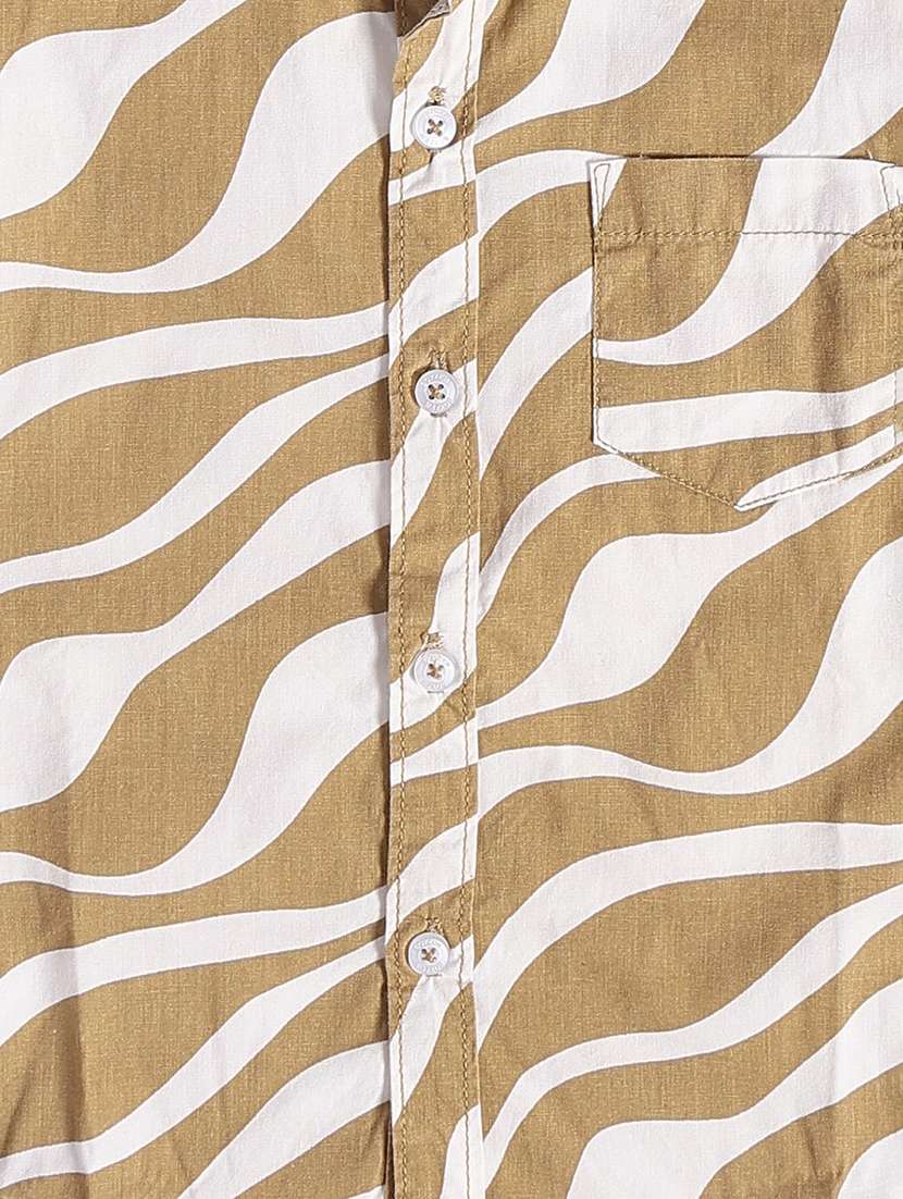 boys printed collared short sleeve shirt - 22295992 -  Standard Image - 3