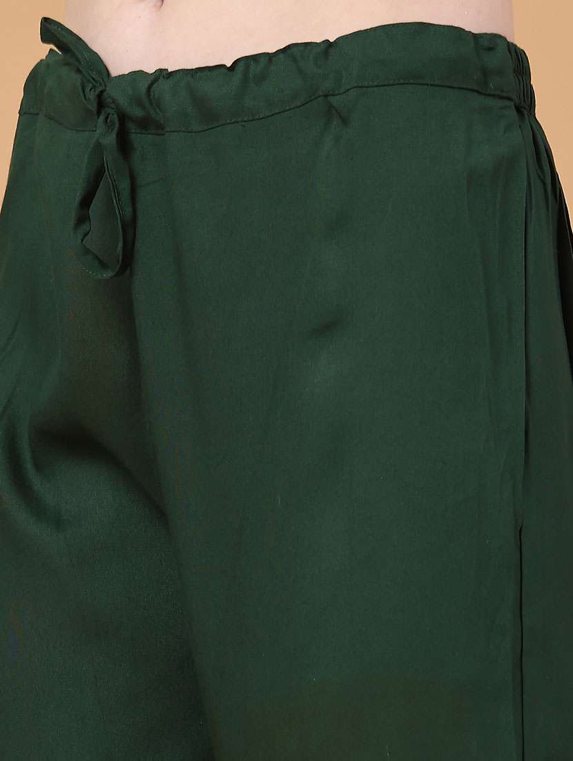 women floral three quarter sleeve kurta pant with dupatta set - 22296185 -  Standard Image - 5