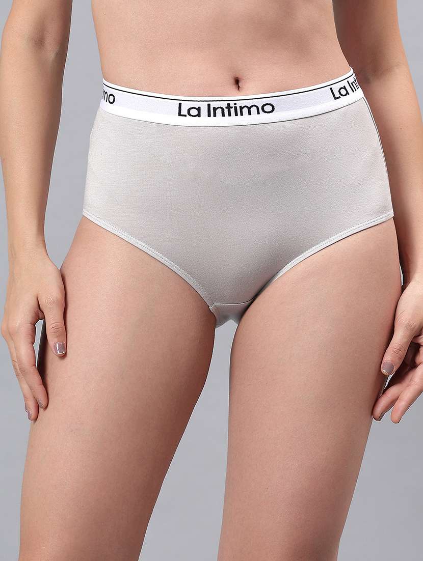 women solid low rise hipster panty