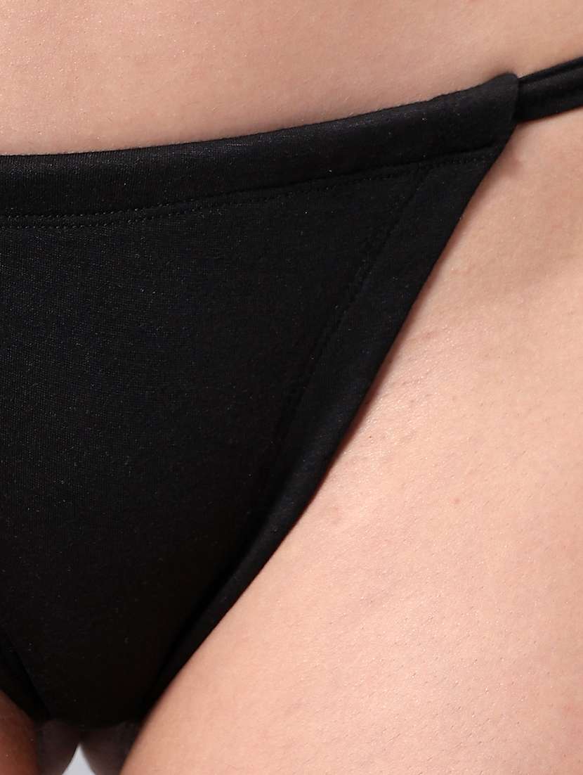 women solid low rise tanga panty - 22296303 -  Standard Image - 5
