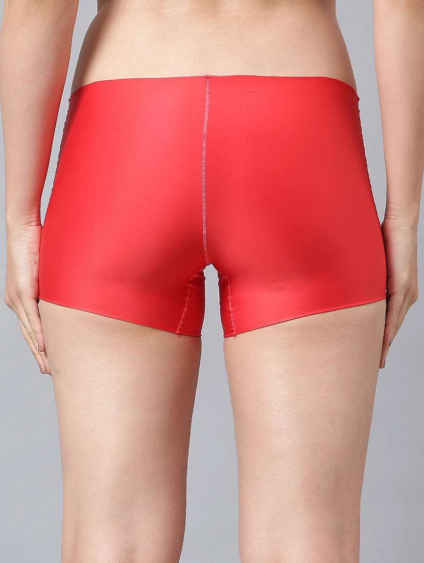 women solid low rise boy shorts  - 22296320 -  Standard Image - 3