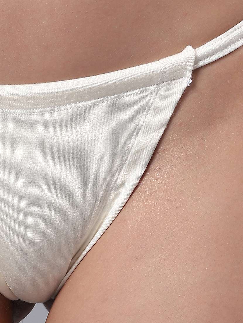 women solid low rise tanga panty - 22296332 -  Standard Image - 5