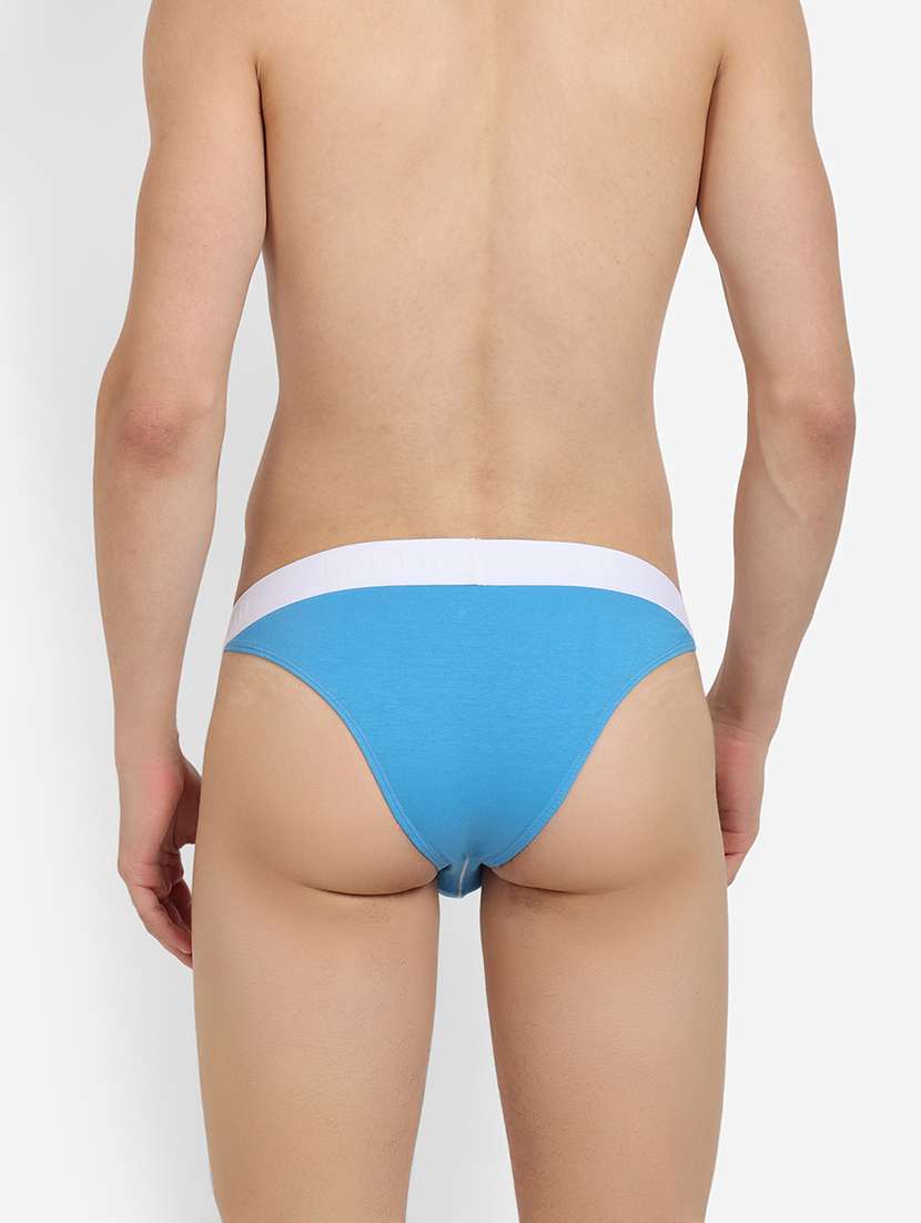 men solid thongs brief - 22296447 -  Standard Image - 3