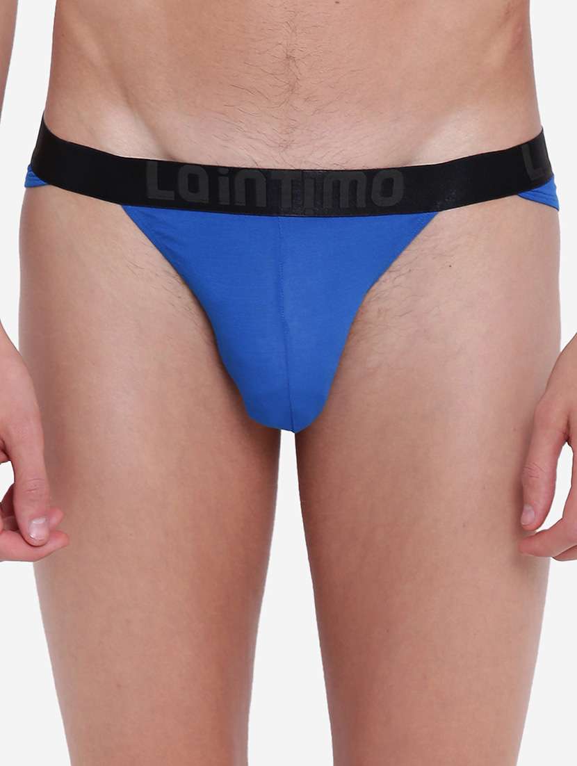 men solid thongs brief