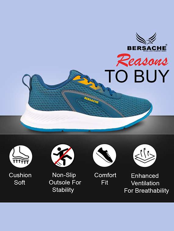 men solid lace up sport shoes - 22296489 -  Standard Image - 3