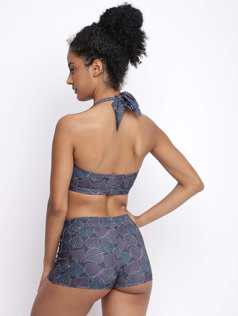 women printed mid rise boy shorts - 22296492 -  Standard Image - 5