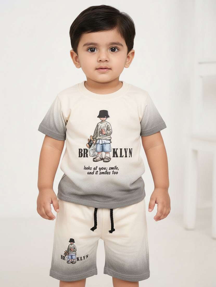 boys t-shirt and shorts co-ord set