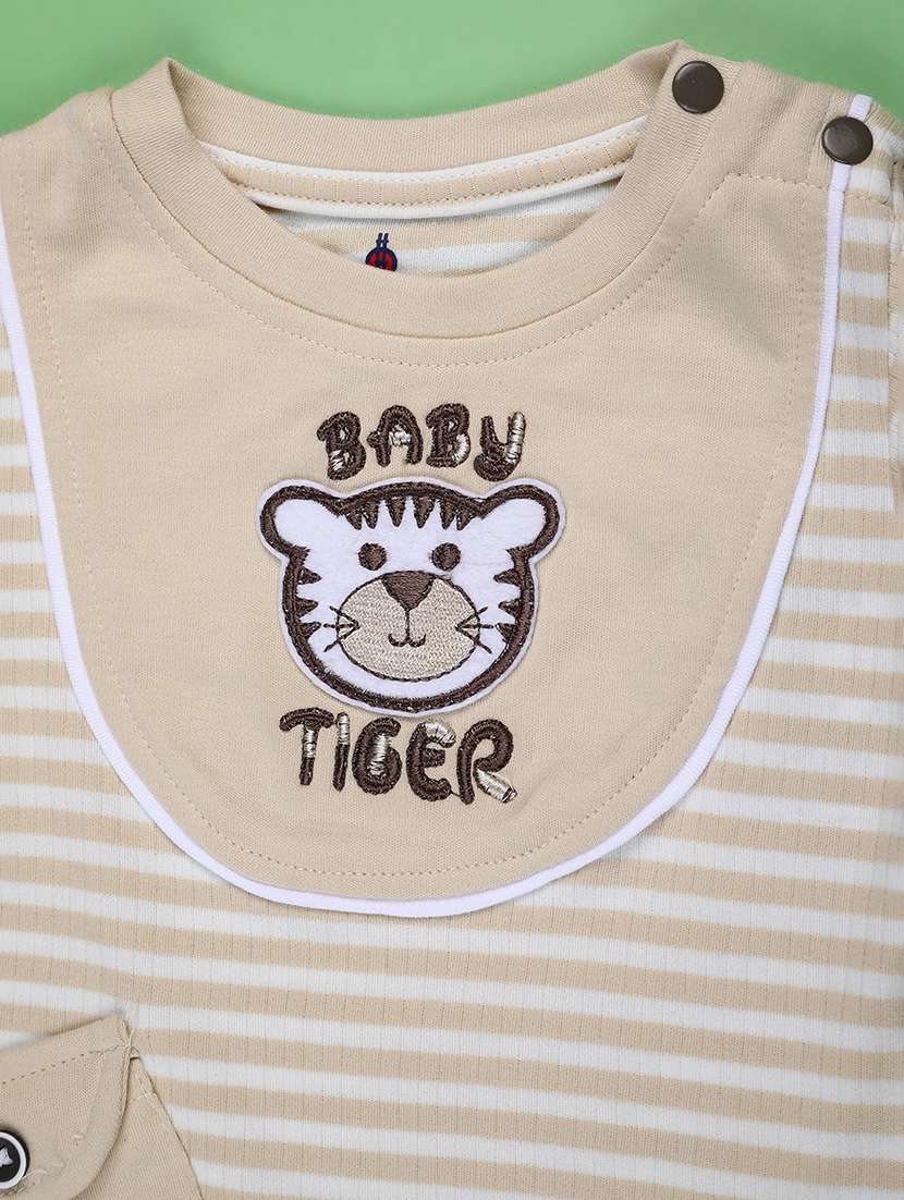 kids striped short sleeve romper - 22296759 -  Standard Image - 3