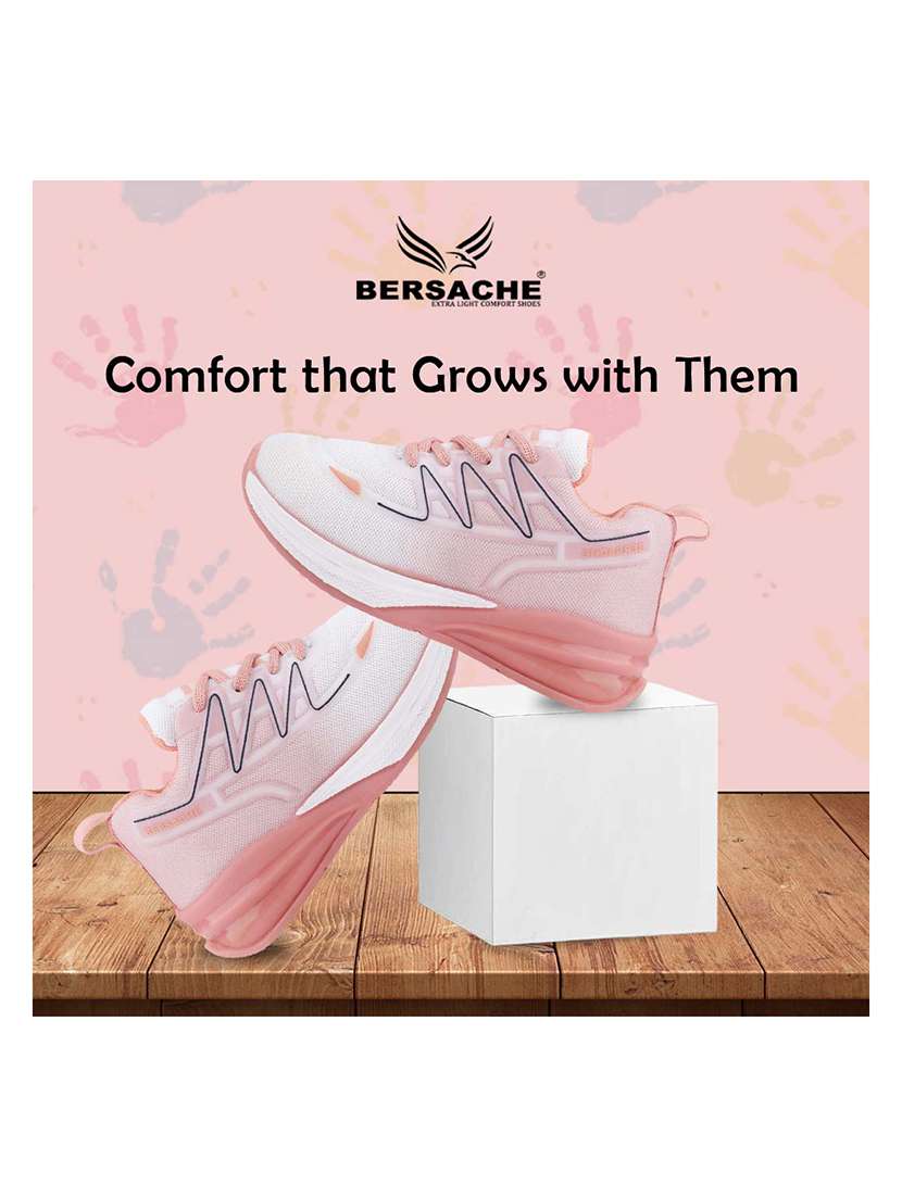 boys solid lace up sports shoe - 22297179 -  Standard Image - 3