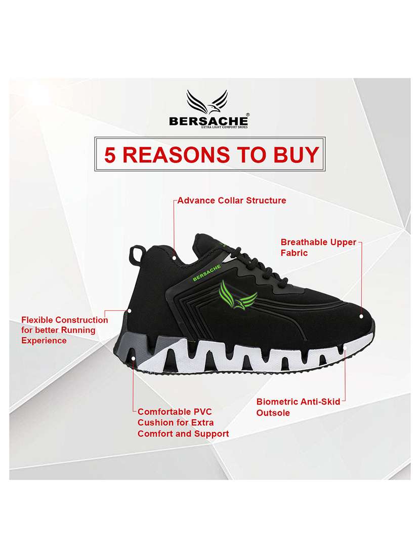 boys solid lace up sports shoe - 22297181 -  Standard Image - 5