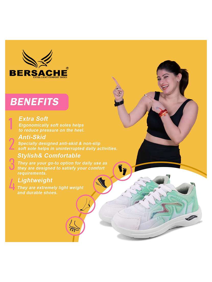 women solid lace-up casual shoe - 22297214 -  Standard Image - 5