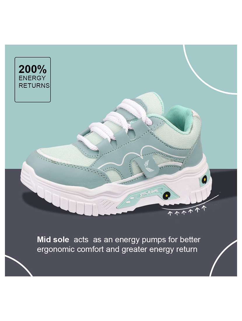 women color blocked lace-up casual shoe - 22297223 -  Standard Image - 3