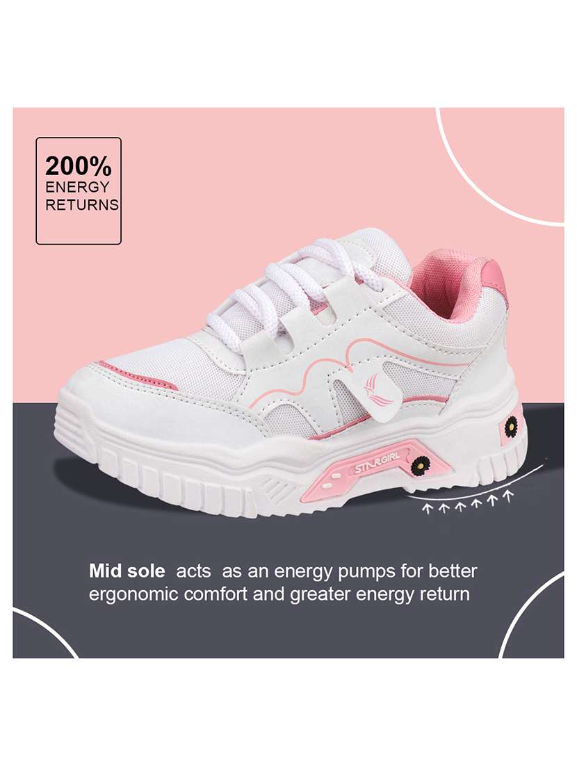 women solid lace-up casual shoe - 22297224 -  Standard Image - 3