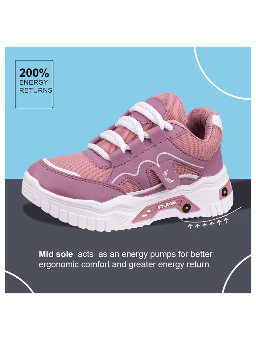 women solid lace-up casual shoe - 22297225 -  Standard Image - 3