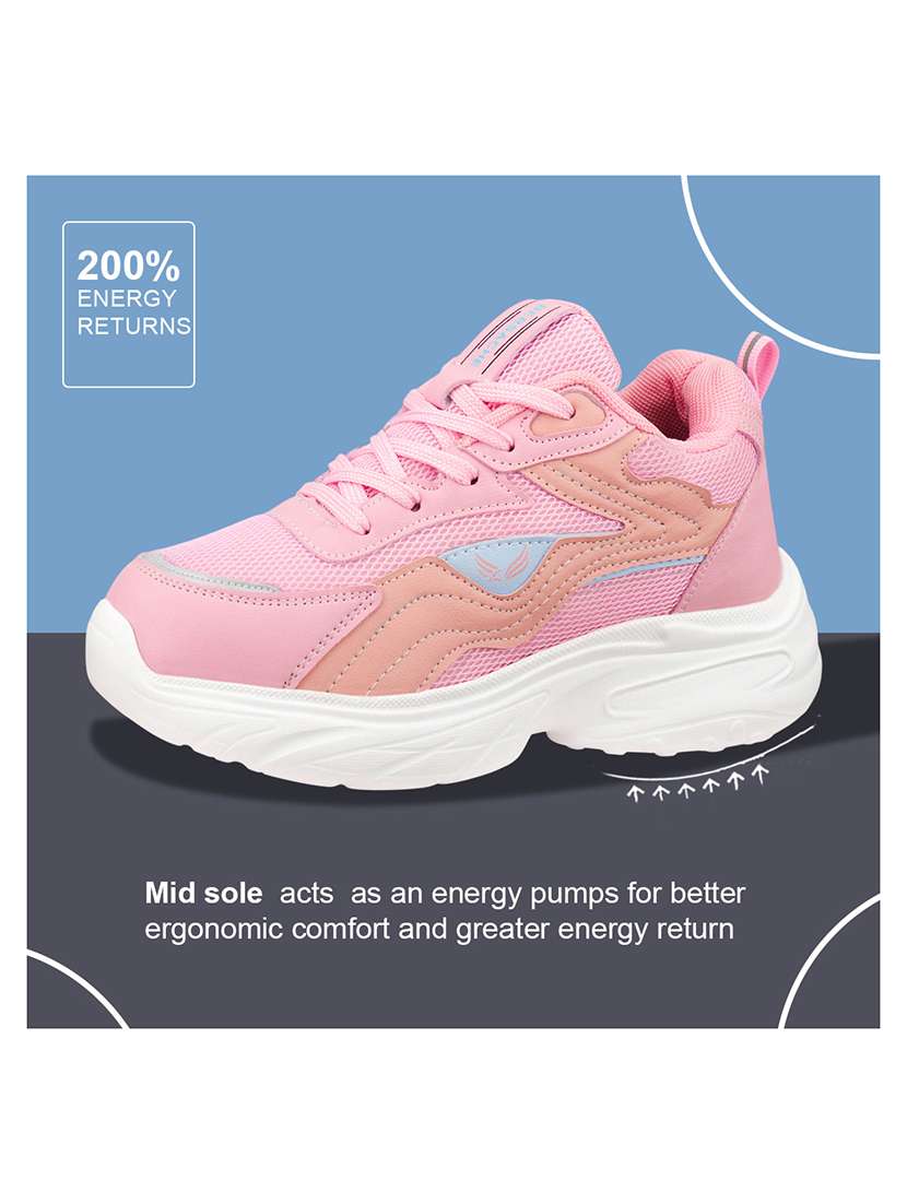 Women Solid Lace-up Casual Shoe - 22297228 -  Standard Image - 3