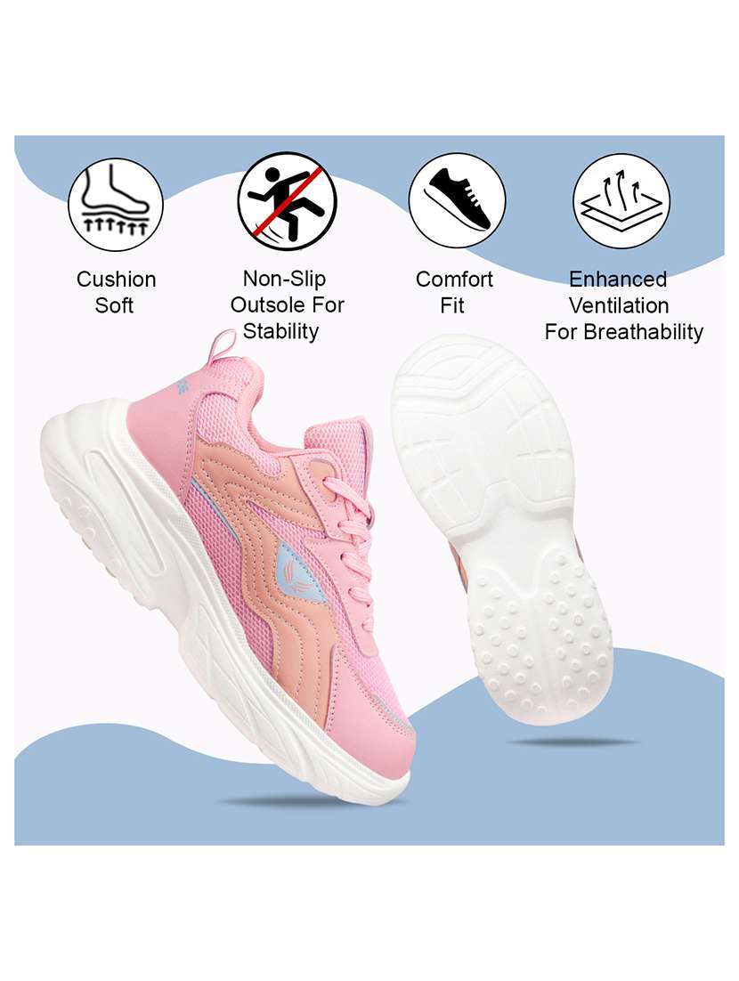 Women Solid Lace-up Casual Shoe - 22297228 -  Standard Image - 5