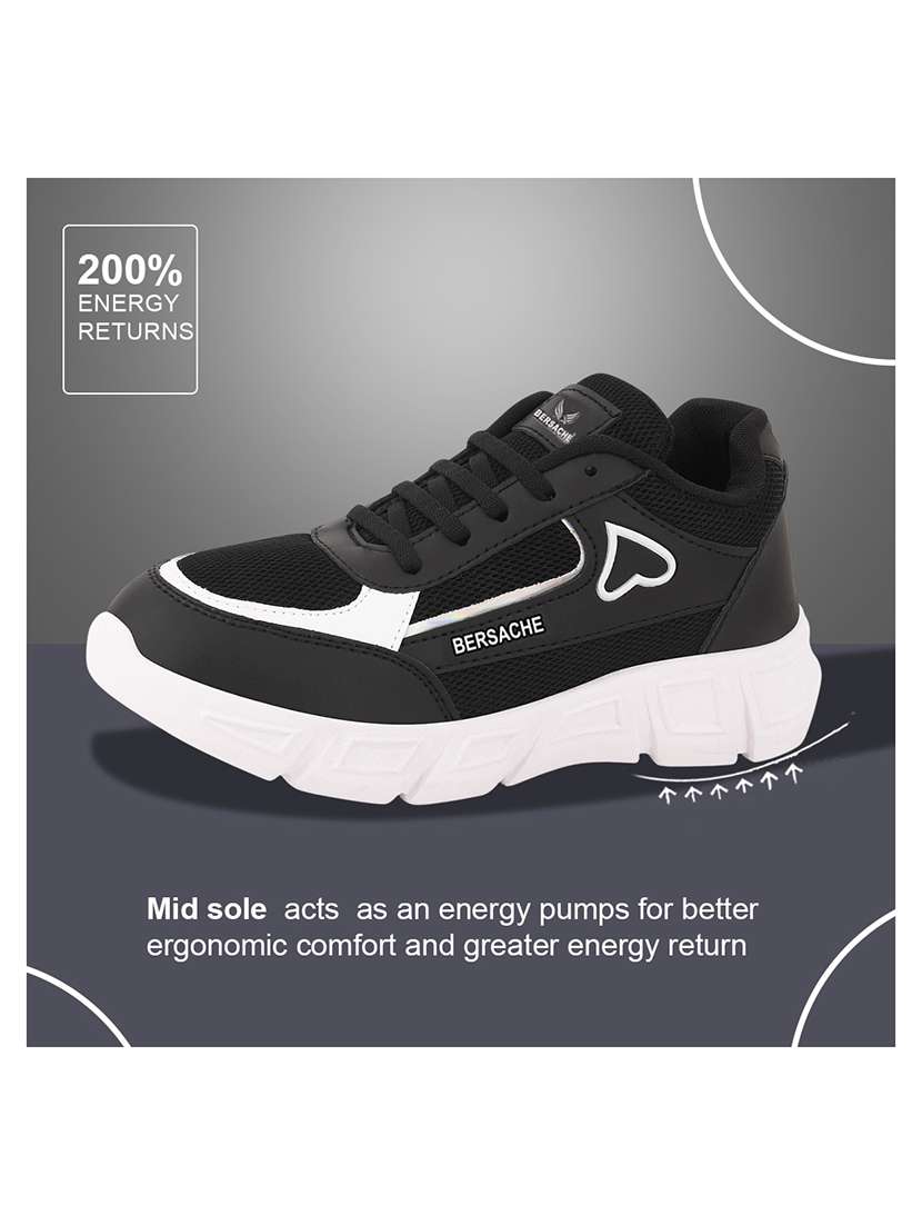 women solid lace-up casual shoe - 22297230 -  Standard Image - 3