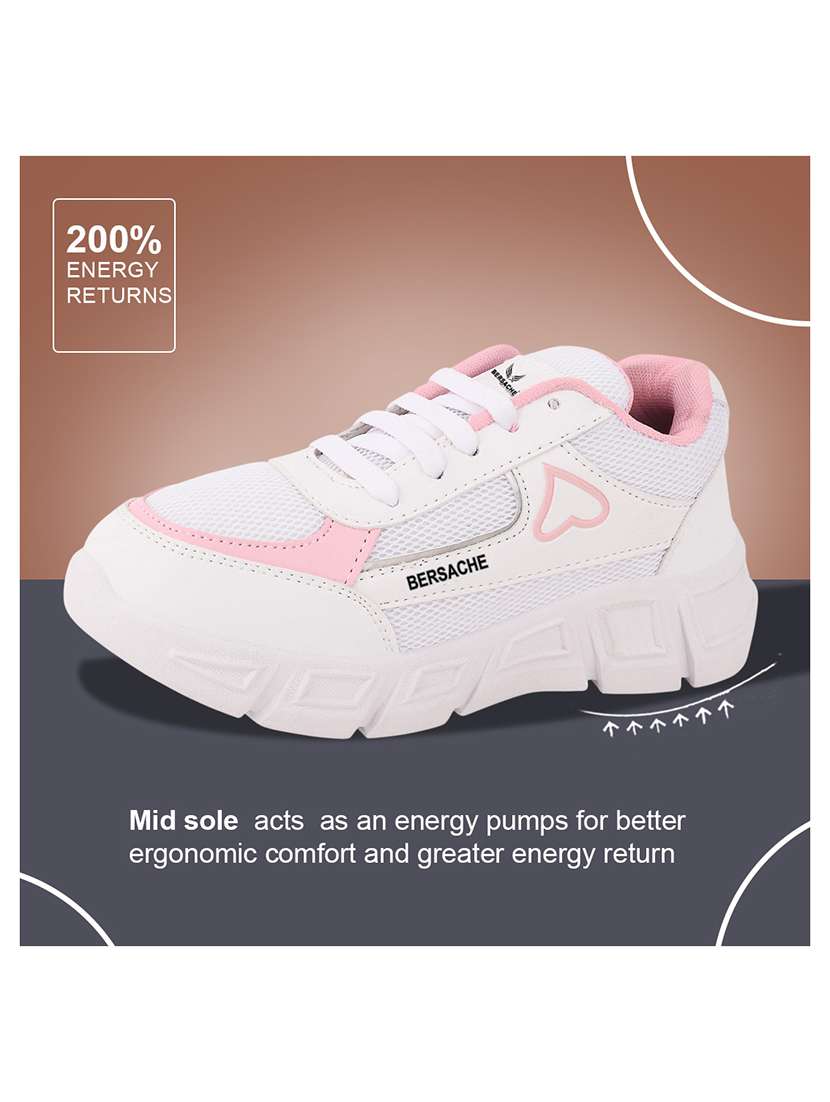 women solid lace-up casual shoe - 22297231 -  Standard Image - 3