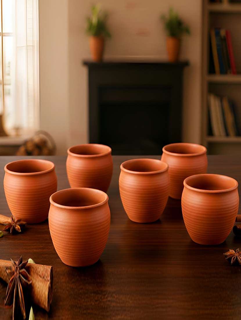 moody panda set of 6 designer cups 