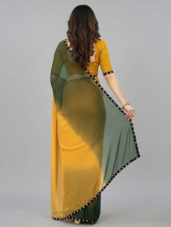 women ombre printed saree with blouse - 22297447 -  Standard Image - 3